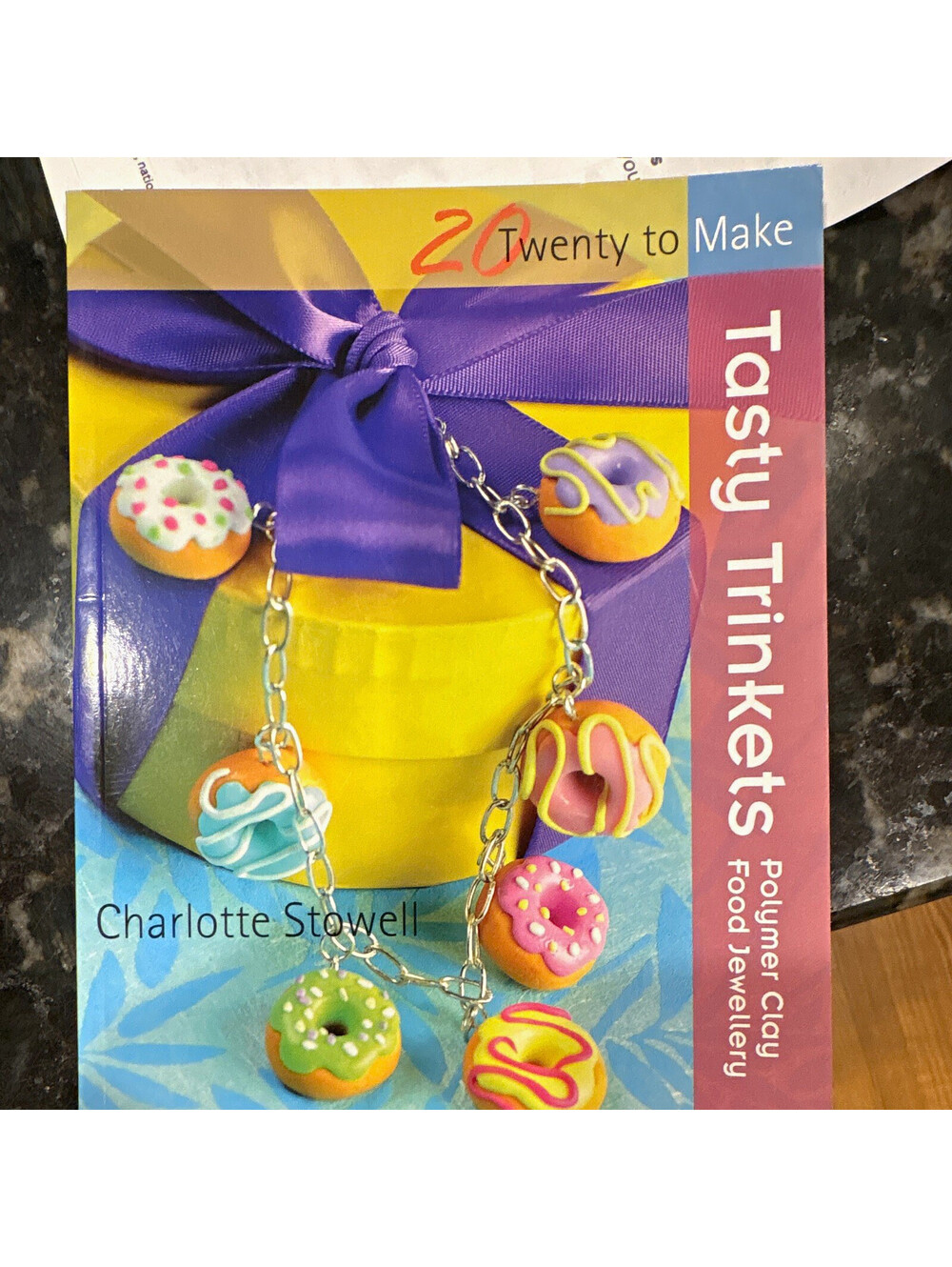 Book Twenty to Make Tasty Trinkets Polymer Clay Food Jewelry
